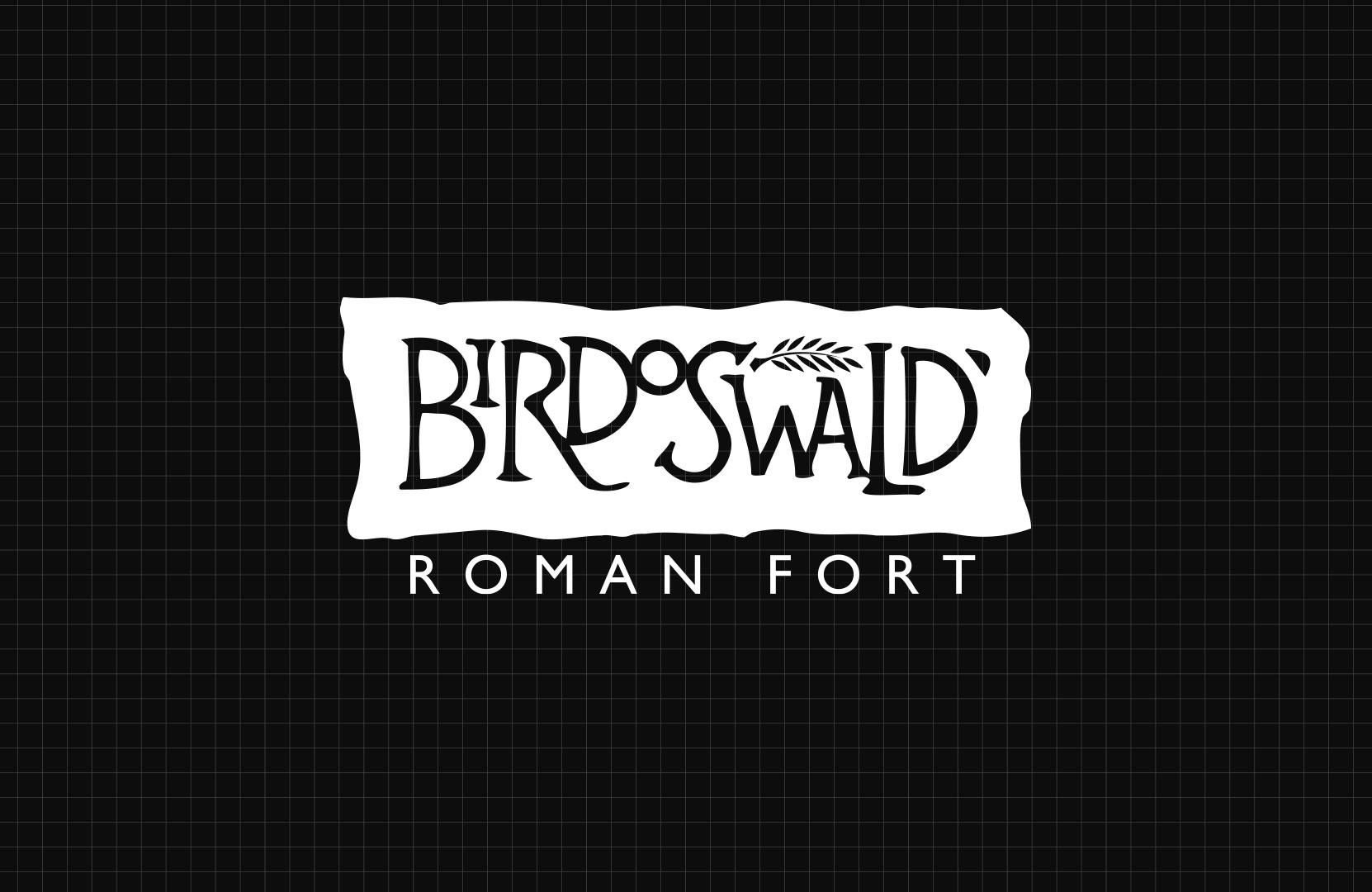 birdoswald roman fort logo - freelance graphic designer, carlisle, cumbria, uk