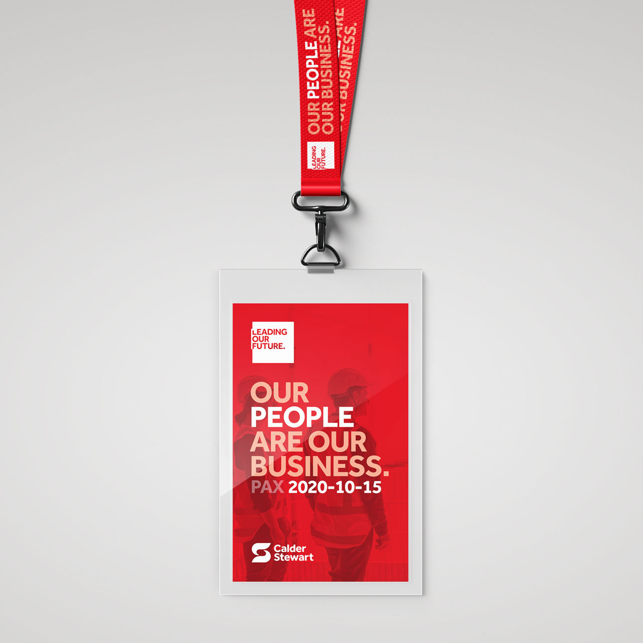 logo-brand-design-leading-together-calder-stewart-participant-lanyard-red