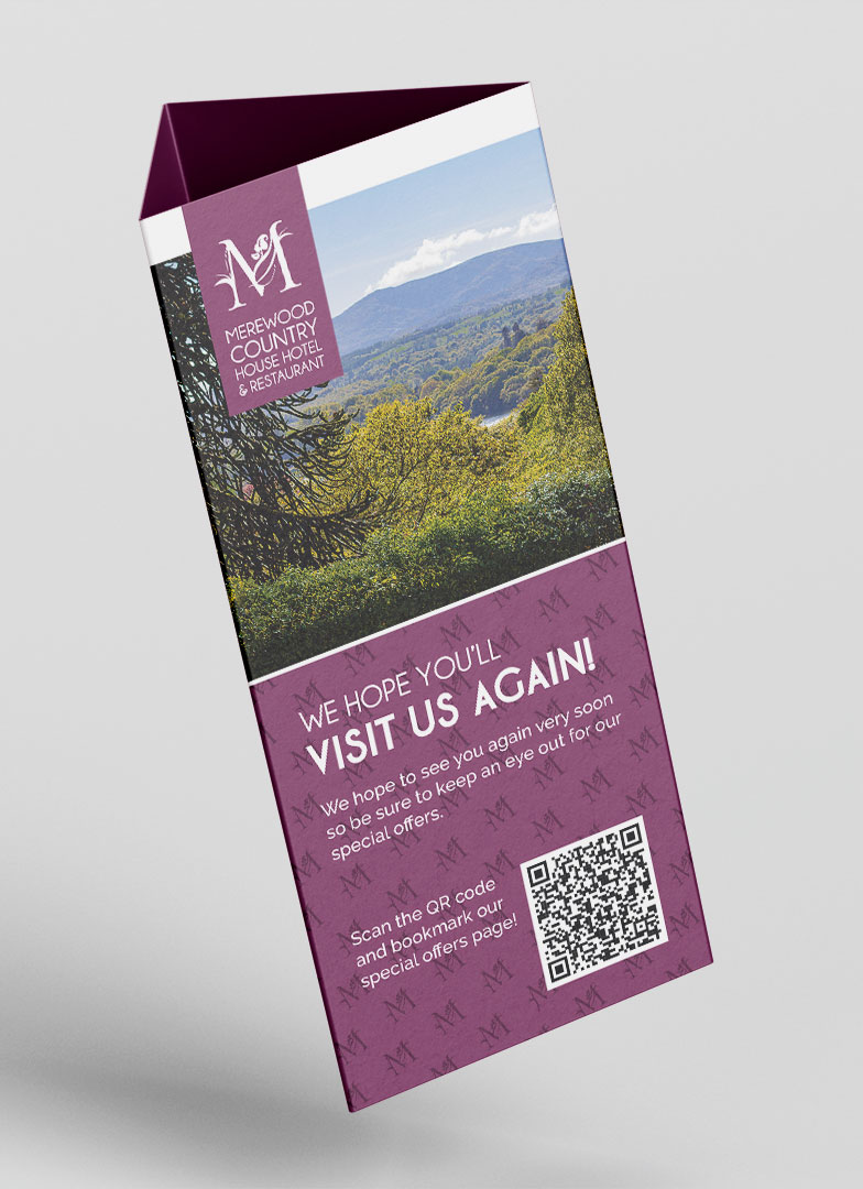 brand-print-point-of-sale-design-table-talker-merewood-visit-us-again