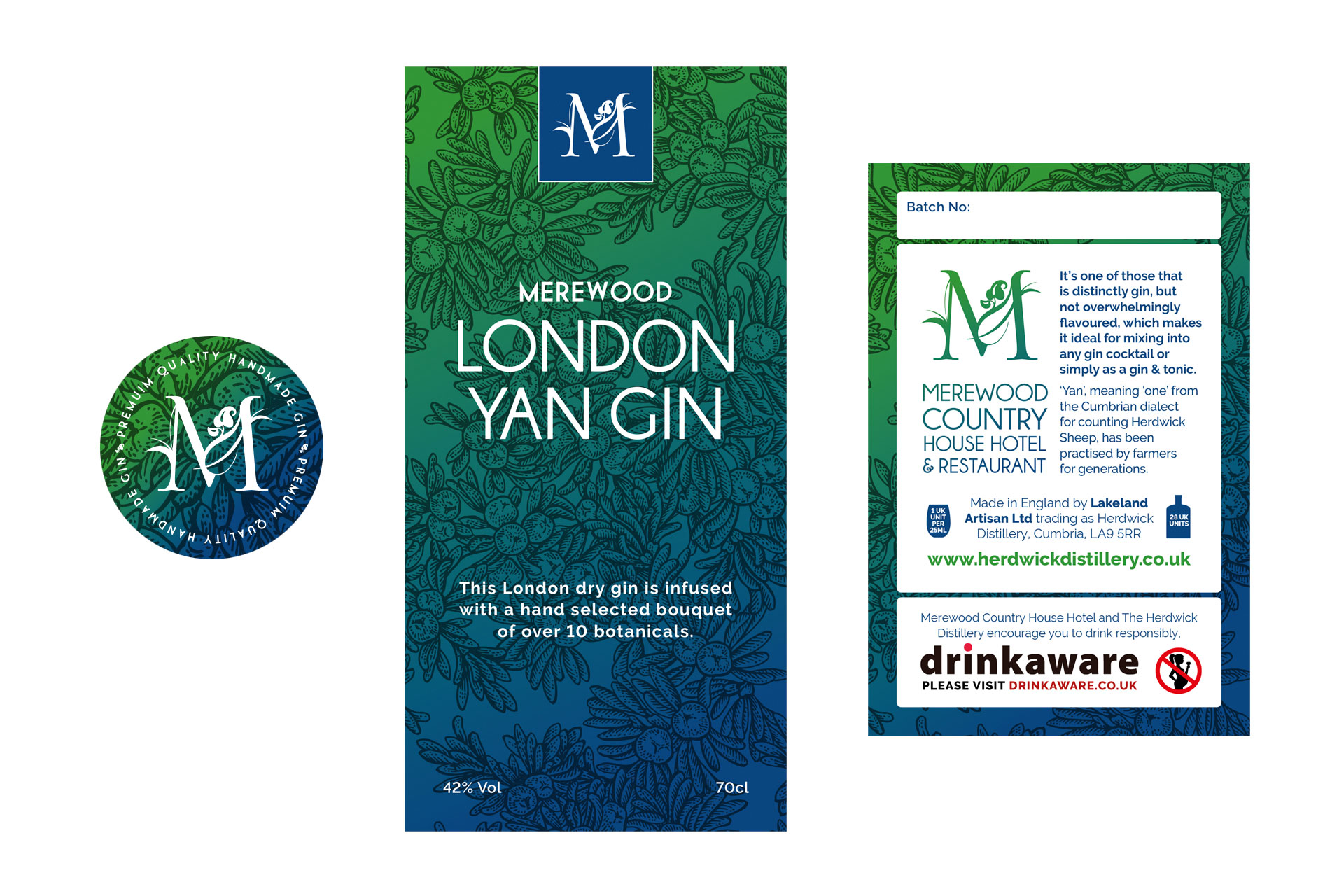 branding-point-of-sale-design-gin-bottle-labels-merewood-hotel