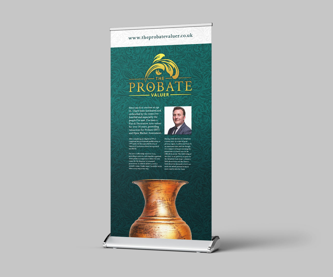 logo-brand-design-probate-valuer-roller-banner