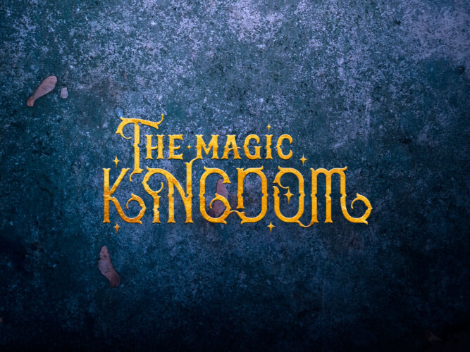 logo-brand-design-the-magic-kingdom-gold-over-stone